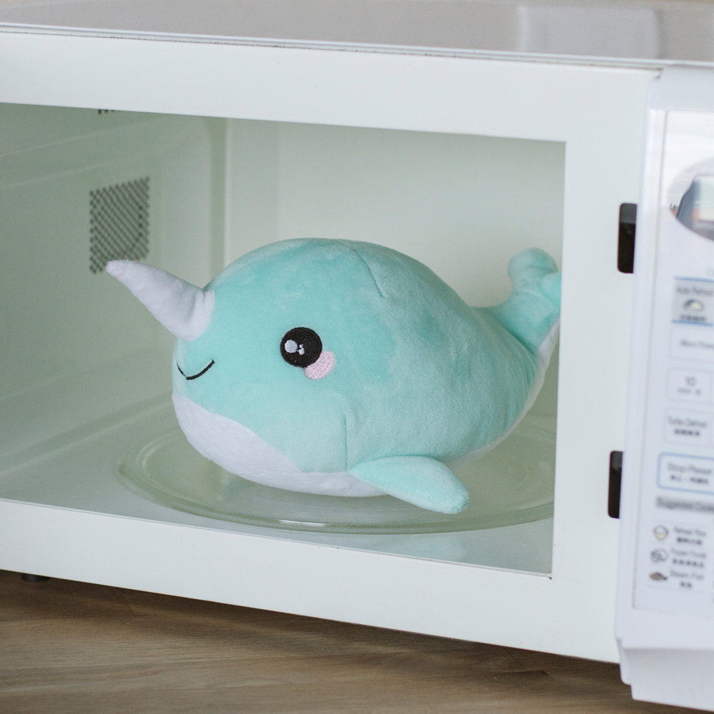 narwhal microwave plush