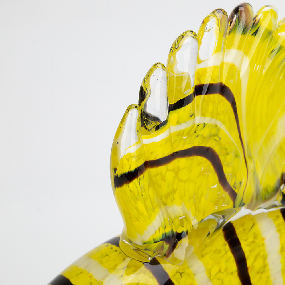 Zibo Glass Royal Angelfish Ornament Peter's of Kensington
