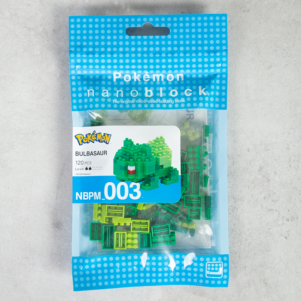 Nanoblocks Pokemon Bulbasaur 120pce Peter's of Kensington