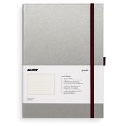 Lamy - Hard Cover Notebook Ruled A5 Black Purple