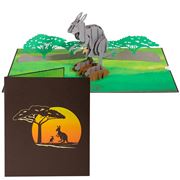 Colorpop - Kangaroo & Joey Card Large