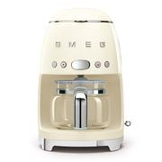 Smeg - Retro Drip Filter Coffee Machine DCF02 Cream