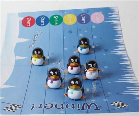 Olde English Cracker Co - Racing Penguin Bonbon Set 6pc