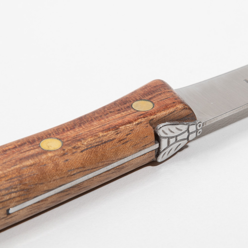 Claude Dozorme Steak Knives w/Exotic Wood Bee Handle 6pce Peter's