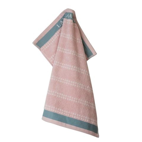Laura Ashley - Blush Stripe Horizontal Terry Tea Towel