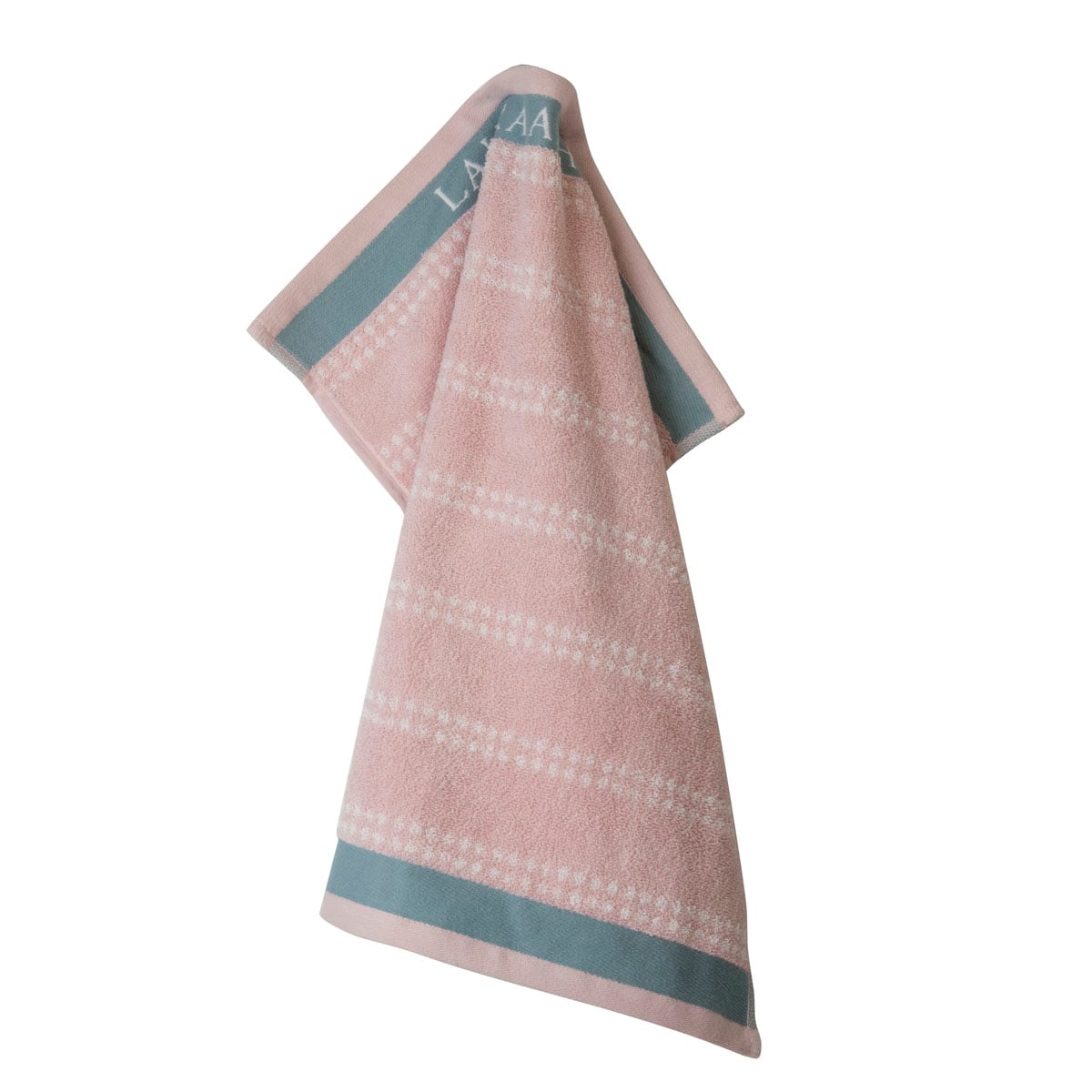 Laura Ashley Blush Stripe Horizontal Terry Tea Towel Peter's of