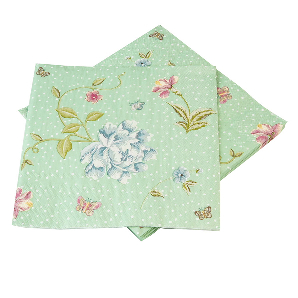 Laura Ashley Mint Napkin Set 20pce Peter's of Kensington