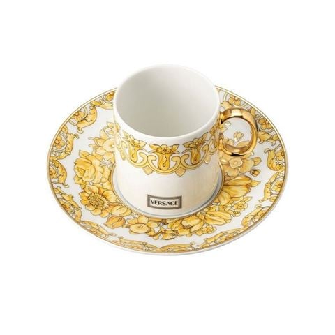 Versace Medusa Rhapsody Espresso Cup & Saucer - Peter's of Kensington