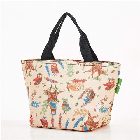 Eco-Chic - Insulated Lunch Bag Owls On A Branch Cream | Peter's of ...