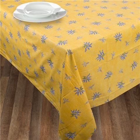 L'Ensoleillade - Valensole Yellow Tablecloth Coated 300x155cm
