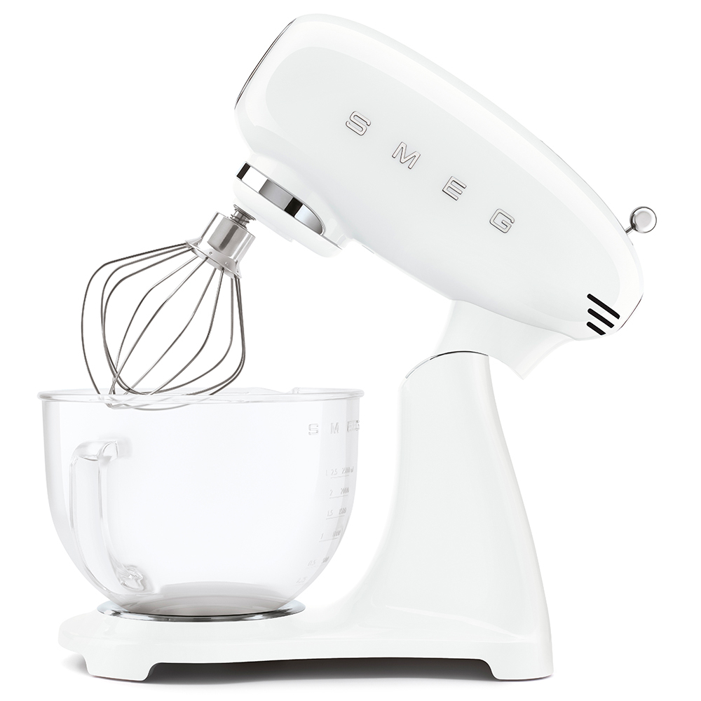 Smeg 50's Retro Stand Mixer SMF13WHAU White Peter's of Kensington