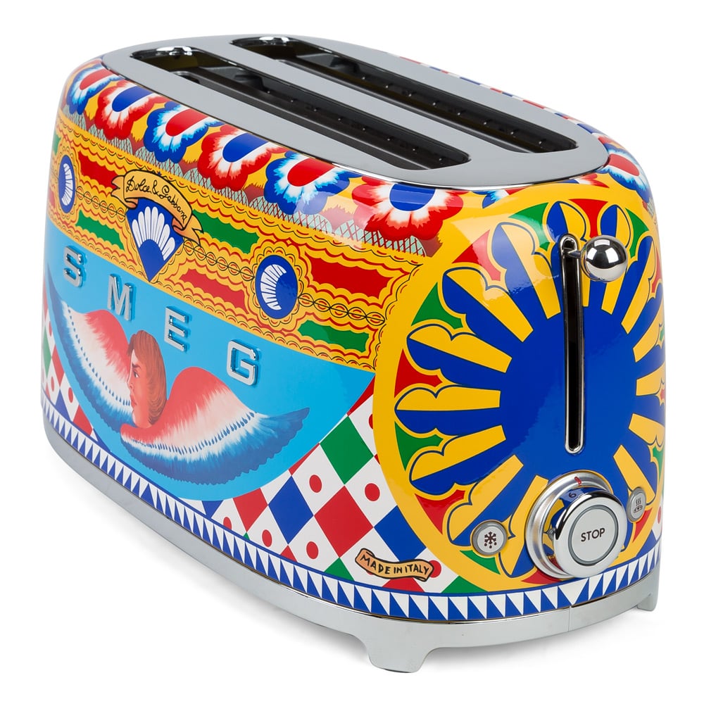 Smeg - Dolce & Gabbana Sicily Is My Love 4 Slice Toaster | Peter's of ...