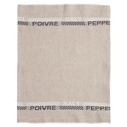 Charvet Editions - Placemat / Napkin Pepper And Salt