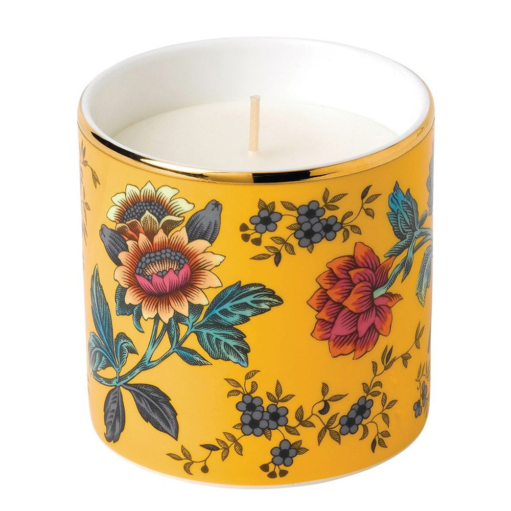 Wedgwood Wonderlust Yellow Tonquin Candle Peter's of Kensington