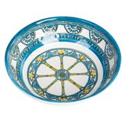 Baci Milano - Blue Baroque Soup Plate