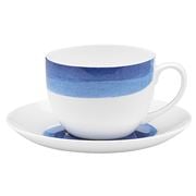 Ecology - Watercolour Teacup & Saucer Ocean Set 2pce