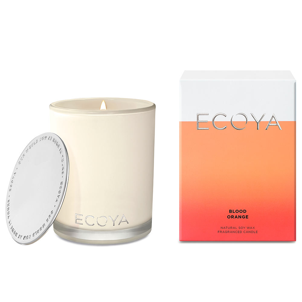 Ecoya Blood Orange Madison Jar Candle 400g Peter's of Kensington