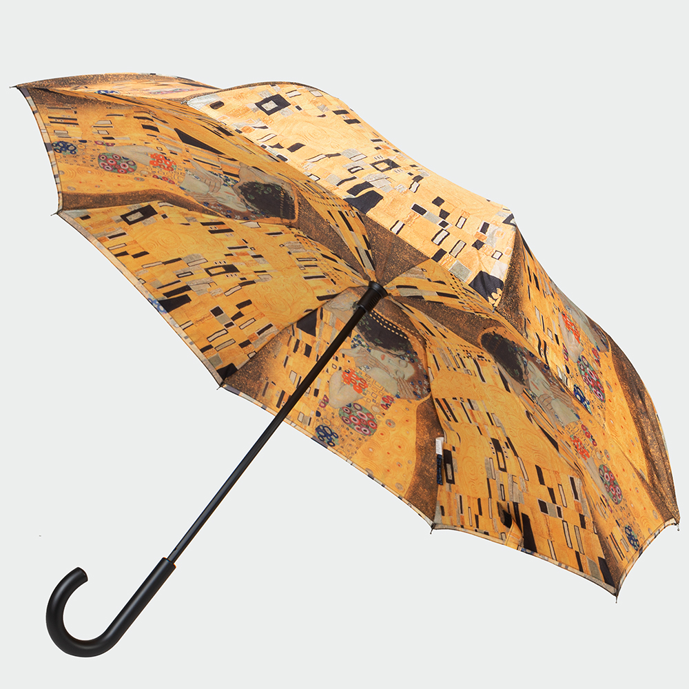 Galleria Reverse Close Umbrella Gustav Klimt The Kiss Peter's of