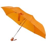 Clifton - Auto Open Twin Ribs Umbrella UPF50+ Orange