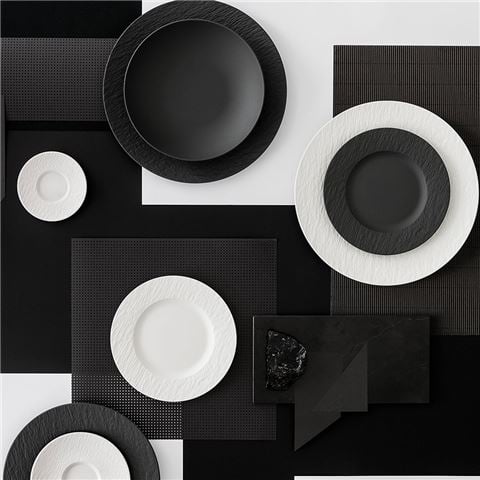 Villeroy & Boch - Manufacture Rock Salad Plate Black 22cm