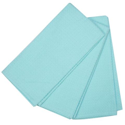 Rans - London Waffle Tea Towel Paradise Blue Set 3pce