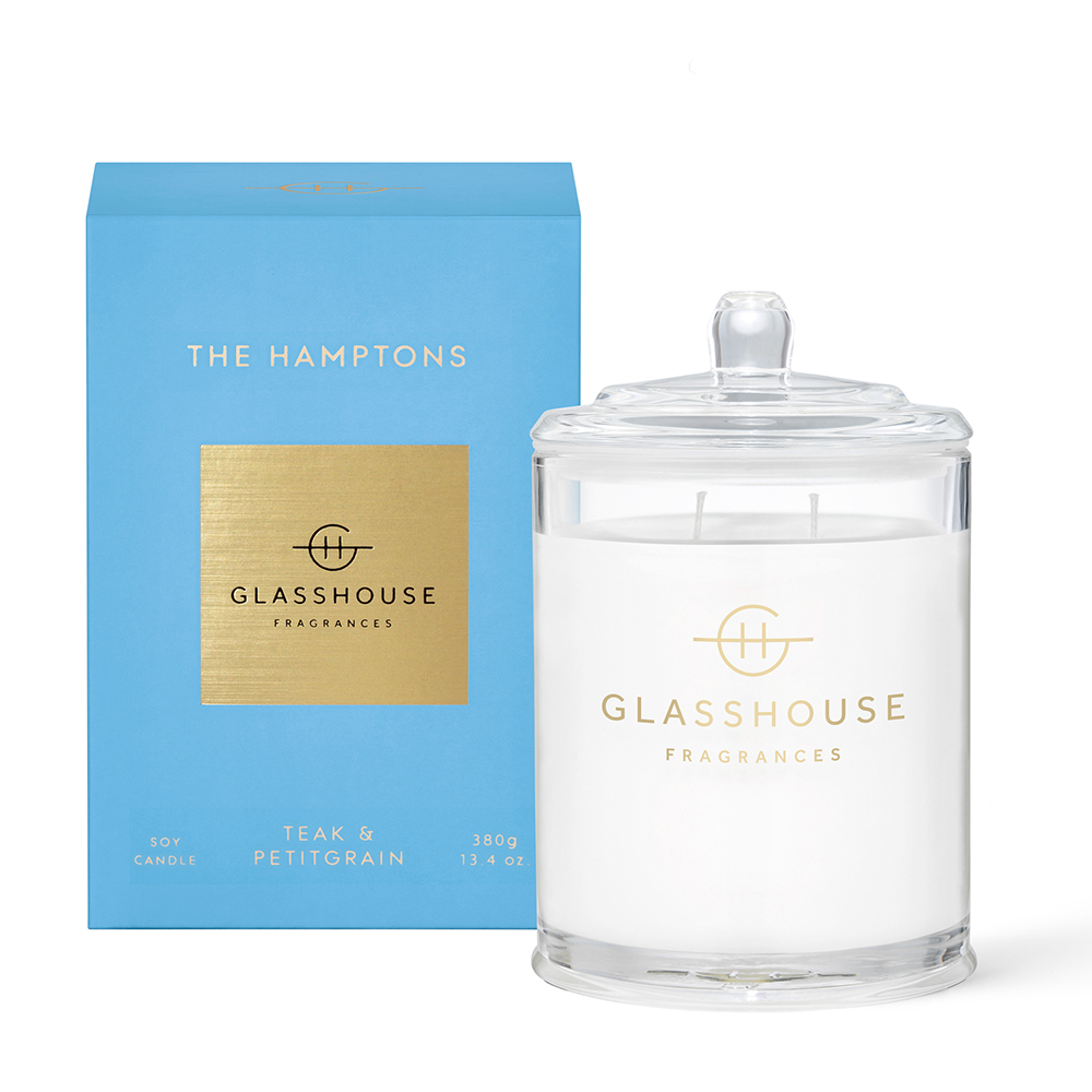 Glasshouse The Hamptons Candle 380g Peter's of Kensington