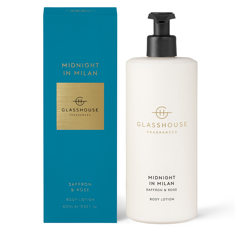Glasshouse Midnight in Milan Body Lotion 400ml Peter's of Kensington