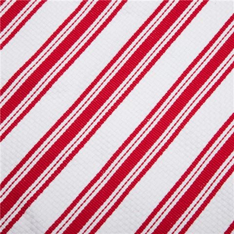 Rans - Paris Basket Weave Tea Towel Red