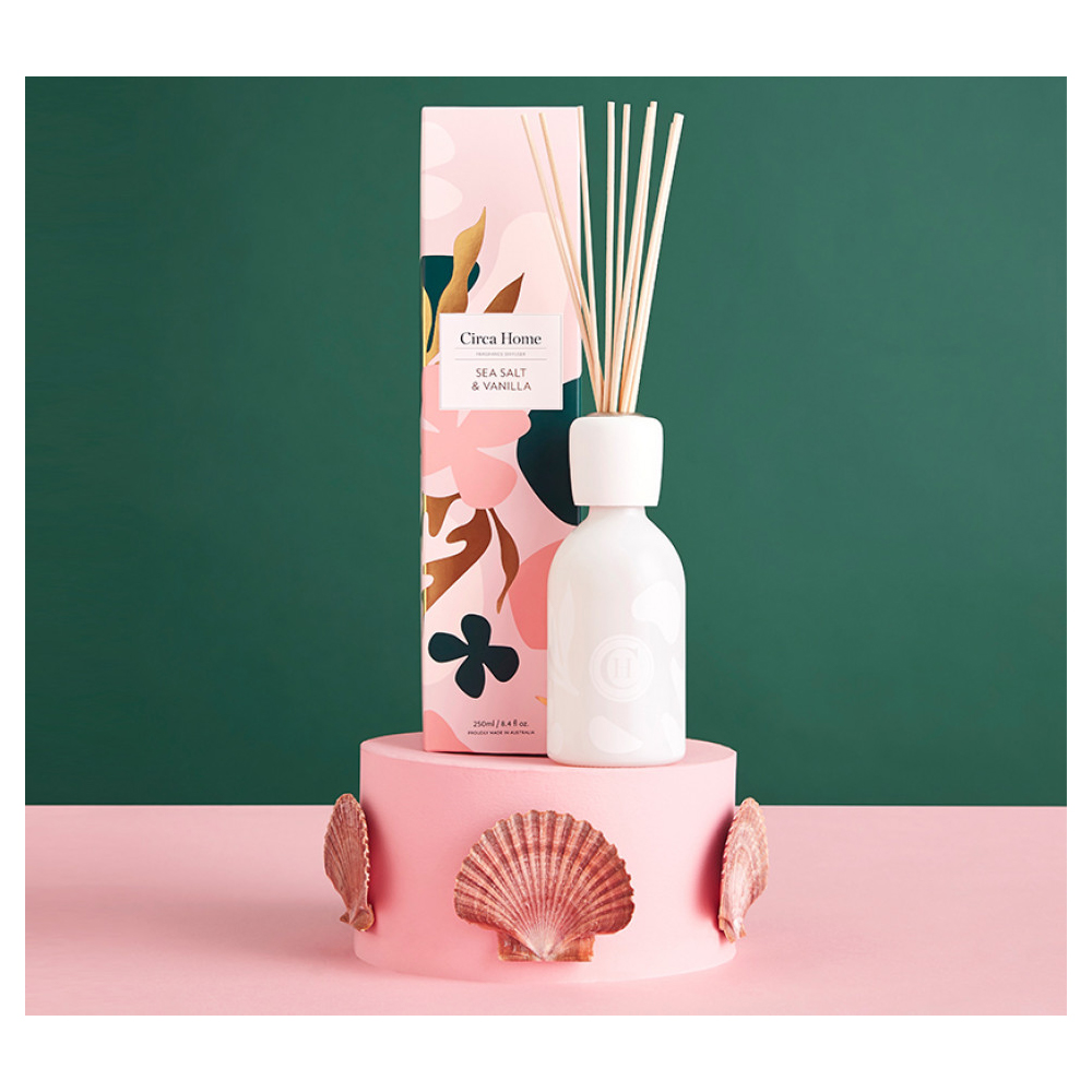 Circa Home Sea Salt & Vanilla Fragrance Diffuser 250ml Peter's of