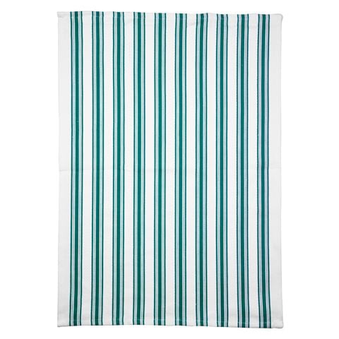 Rans - Paris Basket Weave Tea Towel Teal
