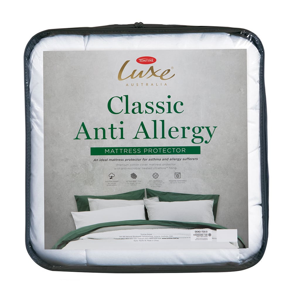 Tontine - Luxe Classic Anti Allergy Mattress Protector King | Peter's of Kensington