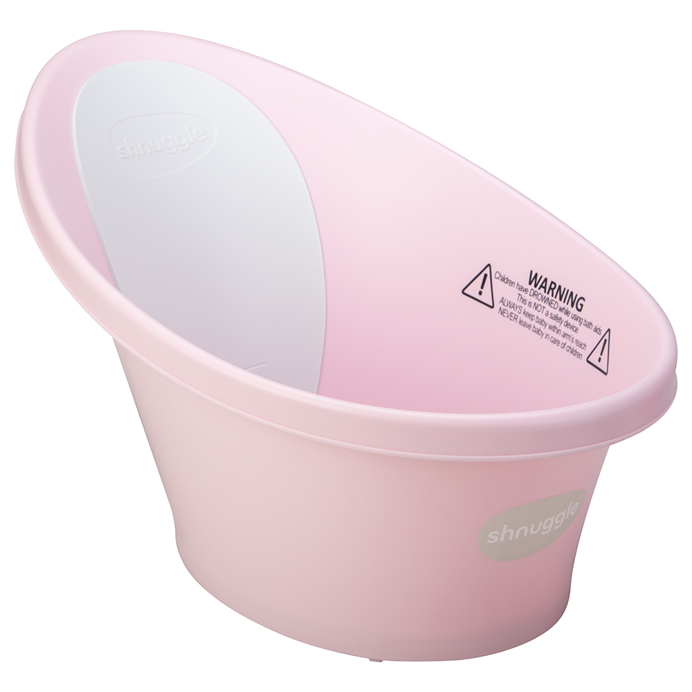 Pink shnuggle cheap baby bath