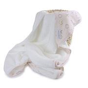 Bubba Blue - Pink Bloom Bamboo Hooded Towel