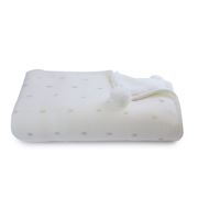 Bubba Blue - Confetti Knit Blanket White/Multicoloured Spot