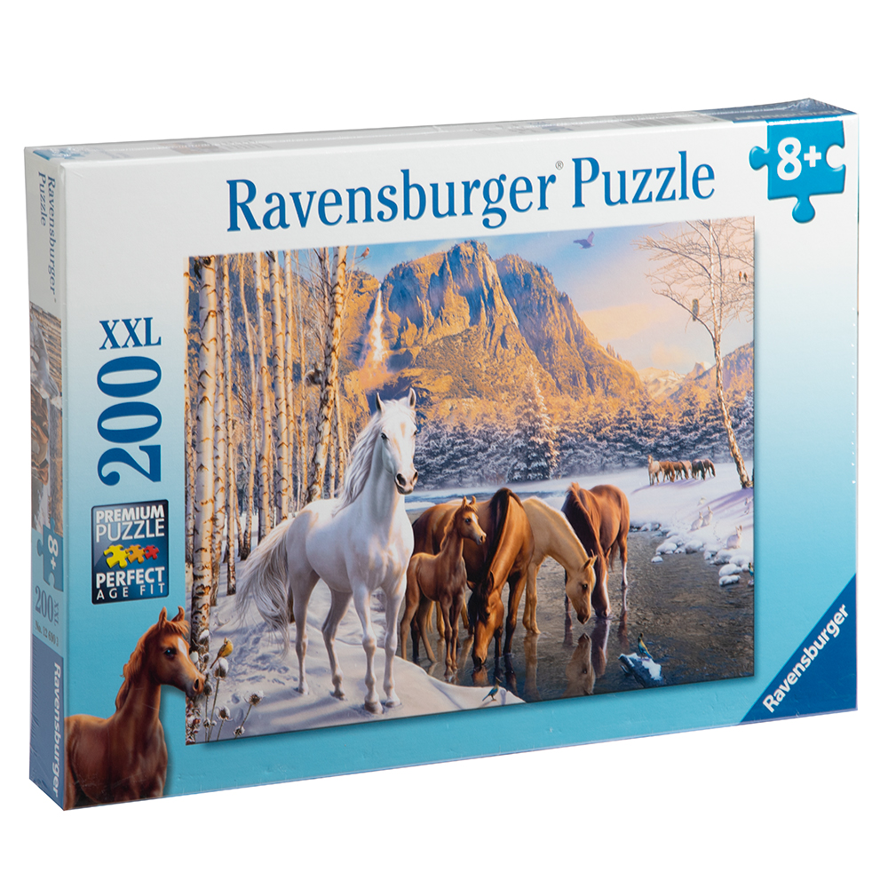 Ravensburger Winter Horses Puzzle 200pce Peter's of Kensington