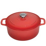 Chasseur - Round French Oven Coral 24cm/4L