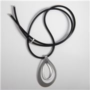 Fink - Necklace Loop Oval Stainless Steel