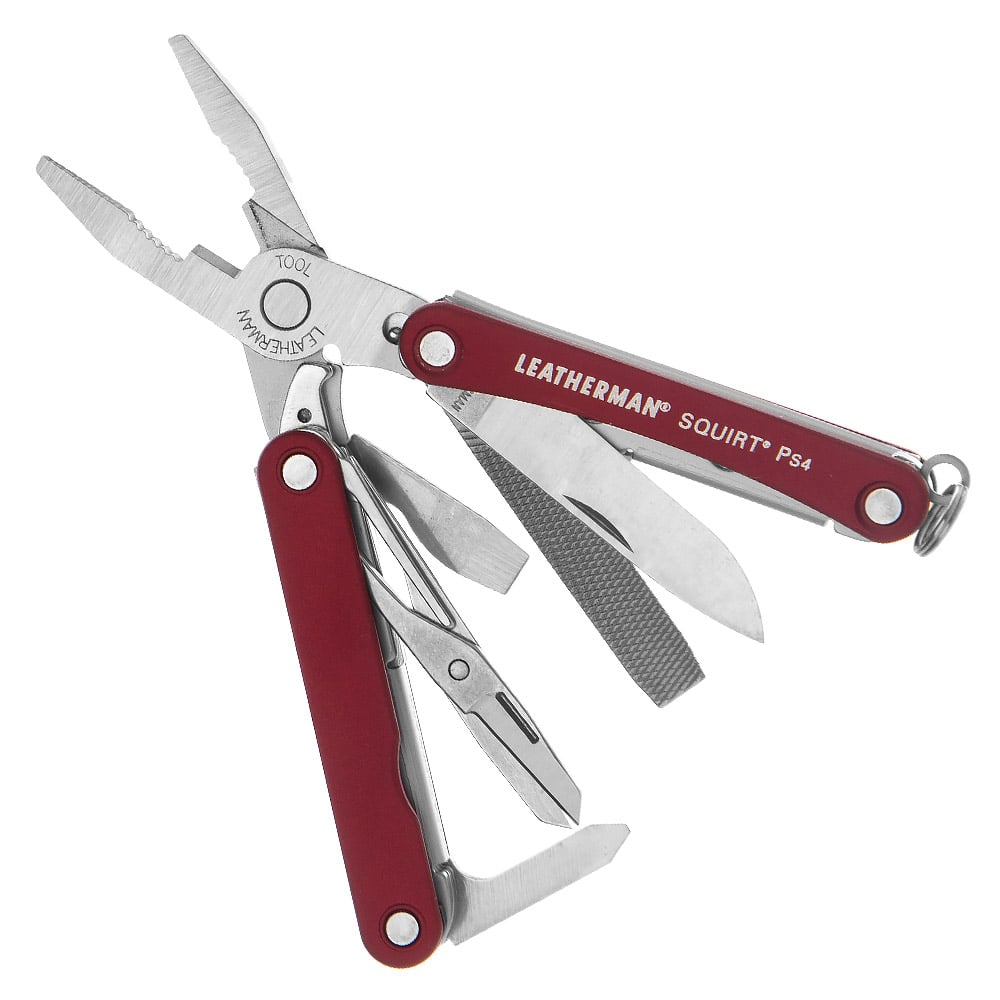 Leatherman - Squirt PS4 Red | Peter's of Kensington