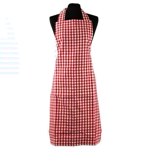 Rans - Gingham Apron Red