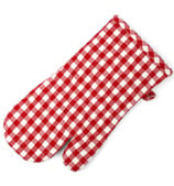 Rans - Gingham Oven Glove Red