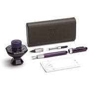 Visconti - Rembrandt Purple Fountain & Rollergraphic Pen Set