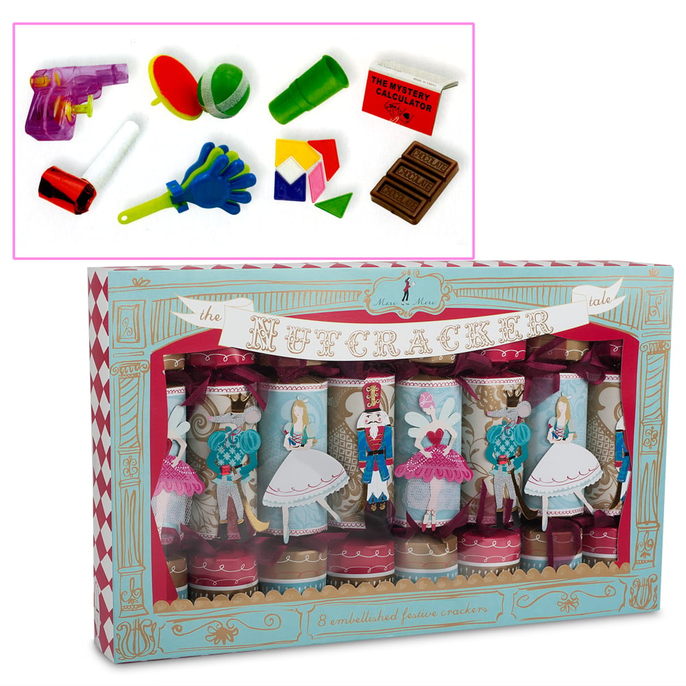 Meri-Meri - Nutcracker Embellished Christmas Cracker Set