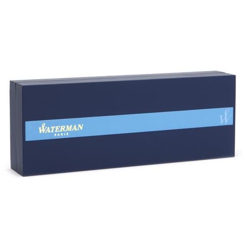 Waterman Perspective Black Ballpoint Pen with Chrome Trim - Peter's of Kensington