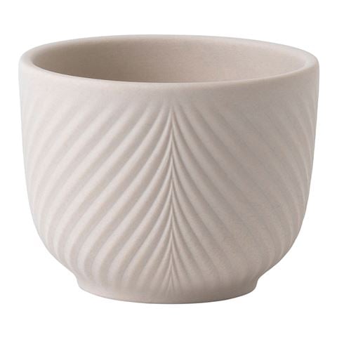 Wedgwood Folia Mini Pot Powder Pink 8x6cm - Peter's of Kensington