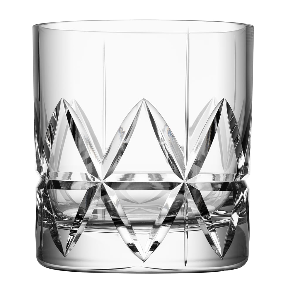 Orrefors Peak Double Old Fashioned Set 4pce Peter's of Kensington