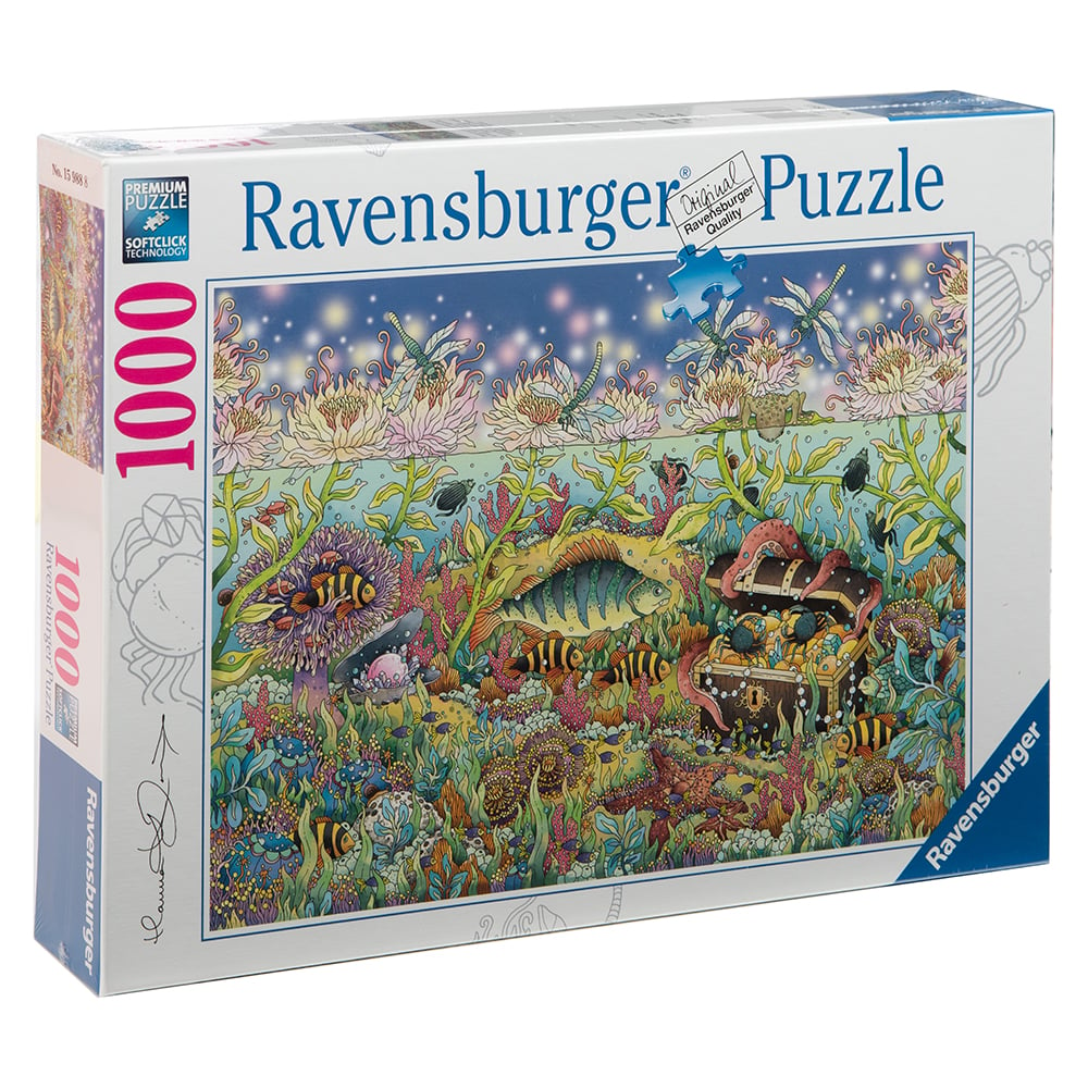 Ravensburger - Underwater Kingdom At Dusk Puzzle 1000pce | Peter's of ...