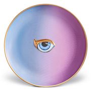 L'objet - Lito Eye Canape Plate Blue Purple