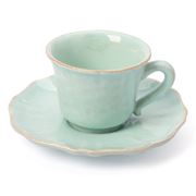 Casafina - Impressions Blue Coffee Cup & Saucer