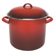 Chasseur - Stock Pot Enamel On Steel Medium Red 24cm/8.2L