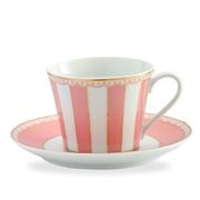 Noritake - Carnivale Cup & Saucer Pink Set 2pce